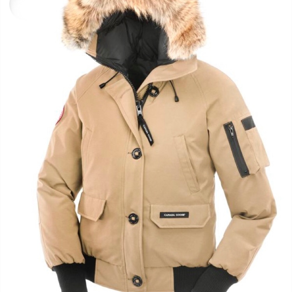 CANADA GOOSE Chilliwack Bomber Jacket Sand Colour